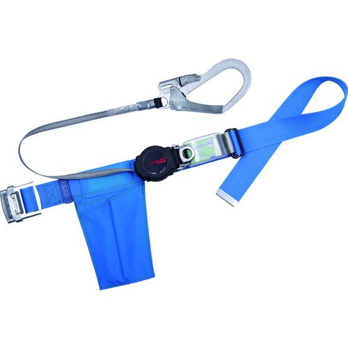 藤井電工 TB-ORN-599-BL4-M-BP ツヨロン 胴ベルト型墜落制止用器具 TB-ORN-599 ワンハンドリトラ スタンダードタイプ 青 Mサイズ FUJIIDENKO