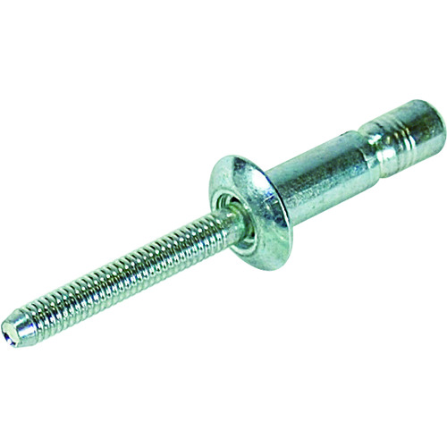 エビ SNS48069 高強度ブラインドリベット Sボルト(丸頭) Φ4.8/板厚6.9mm (500本入)  リベット LOBSTER ロブテックス LOBTEX