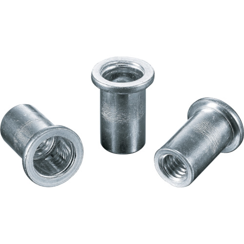 エビ NAD515M ブラインドナット“エビナット”(平頭・アルミ製) 板厚1.5 M5X0.8(1000個入)  リベット LOBSTER ロブテックス LOBTEX