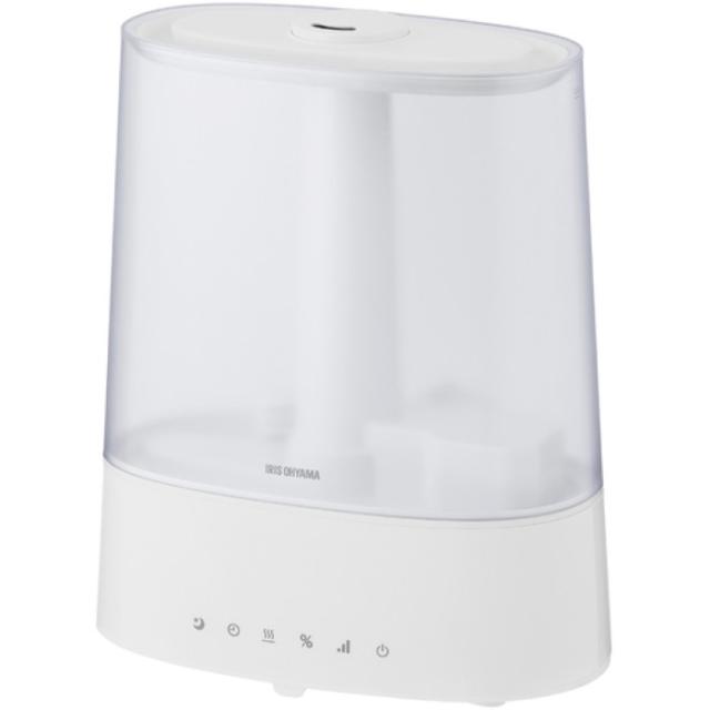 アイリスオーヤマ AHM-HUT55A-W 上給水超音波ハイブリッド加湿器 ホワイト IRIS OHYAMA
