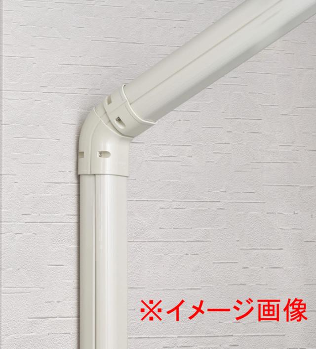 因幡電工 SCS-100-I 立面自在コーナー 10個セット アイボリー INABA