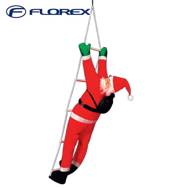 フローレックス SN-180 120cmはしごサンタ フィギュア サンタクロース クリスマス Xmas かわいい FLOREX (代引不可)