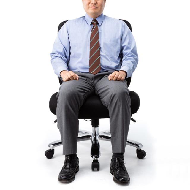 サンワサプライ SNC-NET23BK 高耐荷重オフィスチェア SANWASUPPLY