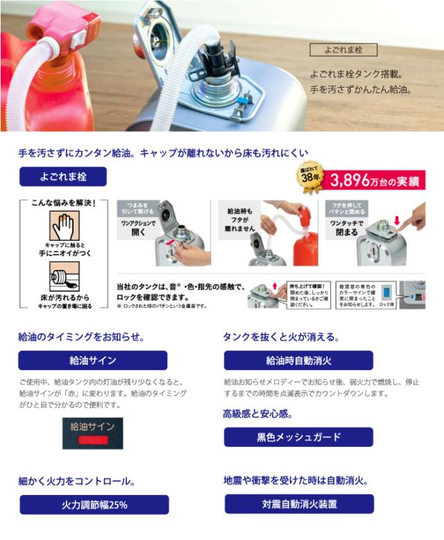 CORONA(コロナ) 石油ストーブSX-E2925Y(HD) CORONA（コロナ） SX-E2925Y-HD ポータブル石油ストーブ 反射形