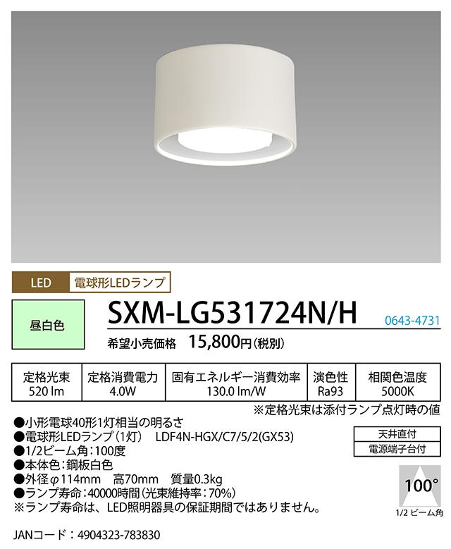 蛍クス SXM-LG531724N/H LED小型落ち込む最高限度 HotaluX