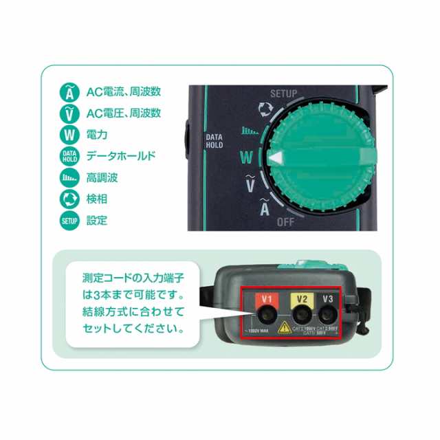 タスコ TA456PA クランプパワーメータ TASCO