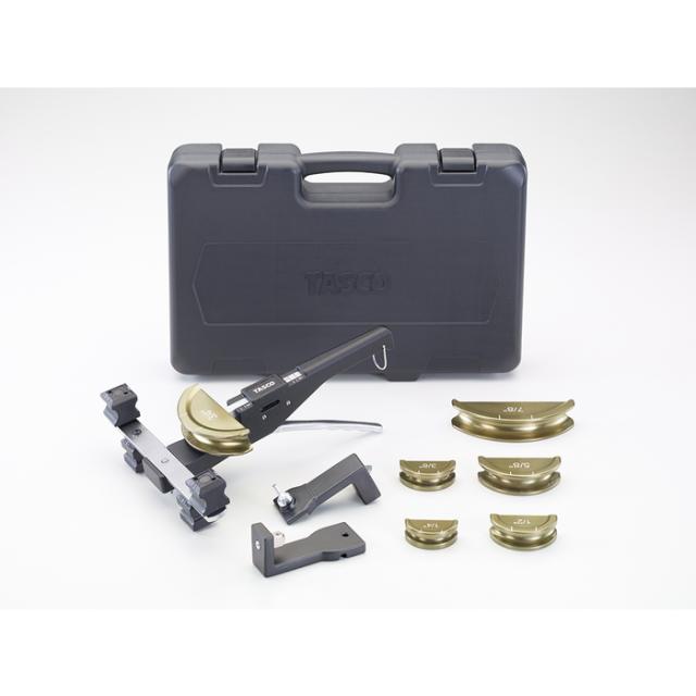 タスコ TA512AX ラチェット式ベンダーセット 90°曲げライン入 リバースアダプタ付 TASCOの通販は