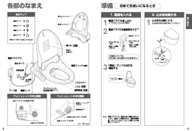 TOTO TCF2213E#SC1 温水洗浄便座 ウォシュレット BV1 パステルアイボリー 貯湯式 大形普通兼用 トイレ (TCF2212Eの後継品) トートー_7