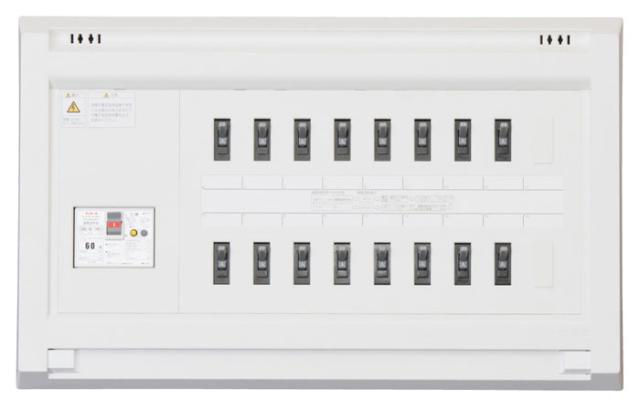 テンパール工業 VAG3408-2 スタンダード住宅分電盤扉L無