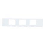 パナソニック WCF8503CW Sプレート(3コ用) (マット仕上げ) (セラミックホワイト) (10個セット) Panasonic