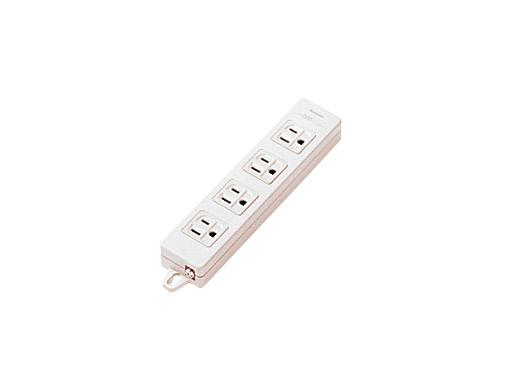 パナソニック WCH2304HP OAタップ(接地15A形) (4コ口.グレ−) (マグネット付) (5個セット) Panasonic