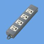 パナソニック WCH2404B OAタップ(接地15A抜け止め形) (4コ口.ブラック) (マグネット付) (5個セット) Panasonic 10,757円