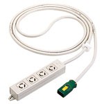 パナソニック WFA6734HG ハーネスOAタップ接地引掛3m4コ口グレ Panasonicの通販は