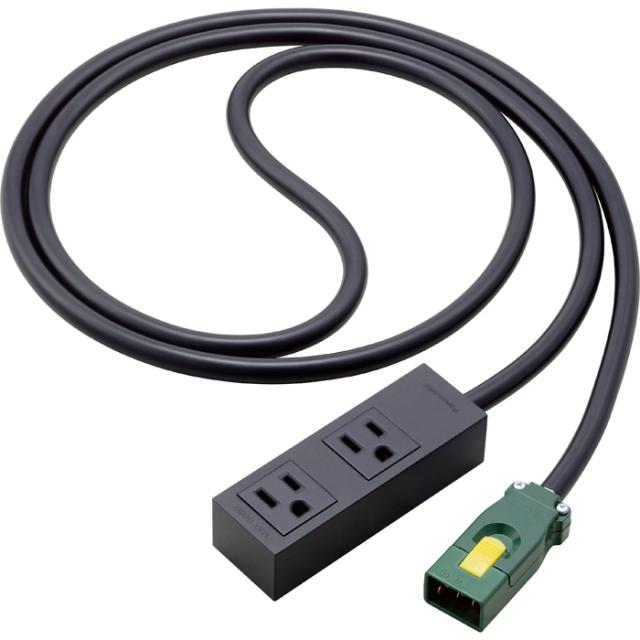 パナソニック WFS6552MB ハ−ネス用S−OAタップ(接地2P15A(2個口) (マットブラック) (5m) Panasonic