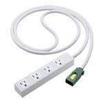 パナソニック WFS6554MW ハ−ネス用S−OAタップ(接地2P15A(4個口) (マットホワイト) (5m) Panasonic