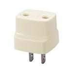 パナソニック WH80129W 丸ピン専用アダプター(ミルキーホワイト) (10個セット) Panasonic