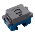 パナソニック WNT15669H 埋込モジュラジャック6極6心(グレー) (10個セット) Panasonic