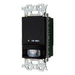 パナソニック WTA14118B アドバンスシリーズ壁取付熱線センサ付自動スイッチ(親器) (明るさセンサ・手動スイッチ付) (マットブラック) Panasonic