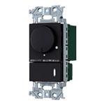 パナソニック WTA575831BK アドバンスシリーズLED埋込逆位相調光スイッチC(ほたるスイッチC) (マットブラック) (適合LED専用3．2A) (ロータリー式) (ネームなし)(下限照度設定機能付) Panasonic