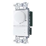 パナソニック WTA575831WK アドバンスシリーズLED埋込逆位相調光スイッチC(ほたるスイッチC) (マットホワイト) (適合LED専用3．2A) (ロータリー式)(ネームなし) (下限照度設定機能付) Panasonic