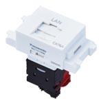パナソニック WZ7519W 情報モジュラジャック 組立 CAT6A埋込型 ホワイト (20個セット) Panasonic