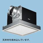 パナソニック XFY-32BK7M/26 天井埋込形換気扇 一室換気用 ルーバーセットタイプ Panasonic
