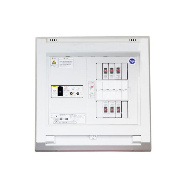 テンパール工業 YAG3406M スタンダード住宅分電盤 扉無し リミッタースペース無し 40A 1EX4 2EX2