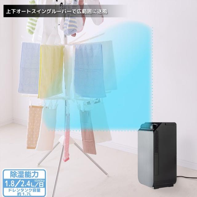 ユアサプライムス YNSC-3D(SK) どこでもスモールクーラー 工事不要 冷房 除湿 送風 コンパクトサイズ 移動式エアコン ポータブルクーラー スポットエアコン YUASAPRIMUS_7