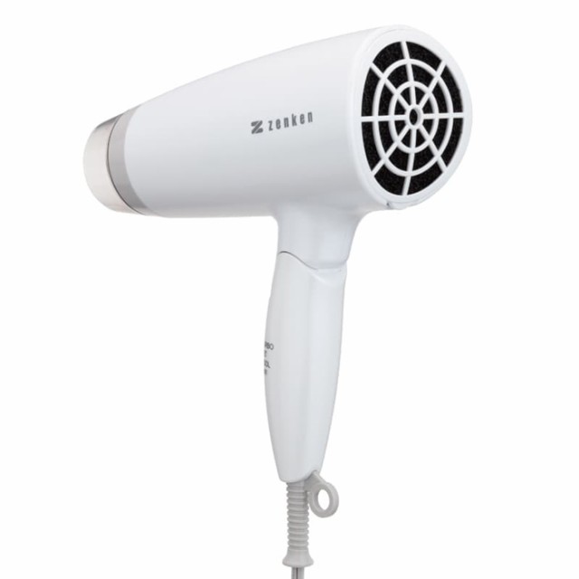 ゼンケン ZD-750W 電磁波低減ヘアケアドライヤー(ホワイト) 低温風 遠赤外線 大風量 低電磁波 家電 美容 ZENKEN