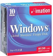 MF2HDWIN10PS 3.5フロッピーDOS10枚ケース入りの通販は 5,464円