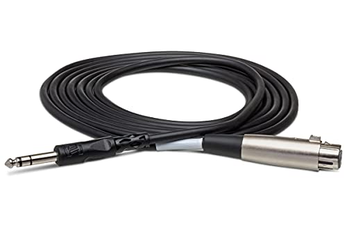 Hosa STX-120F 6m ステレオフォンオス-XLRメス オーディオケーブル