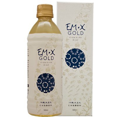 EM・X GOLD （EM発酵飲料） （500ml×2本セット）