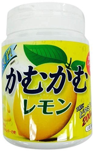 明治チューインガム かむかむレモンボトル 120g×6個