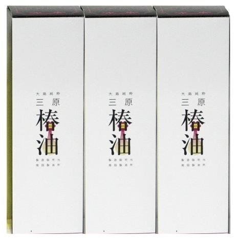 【伊豆大島のヤブ椿１００％】大島純粋三原椿油 150ｍＬ×3個セットの通販は 7,942円
