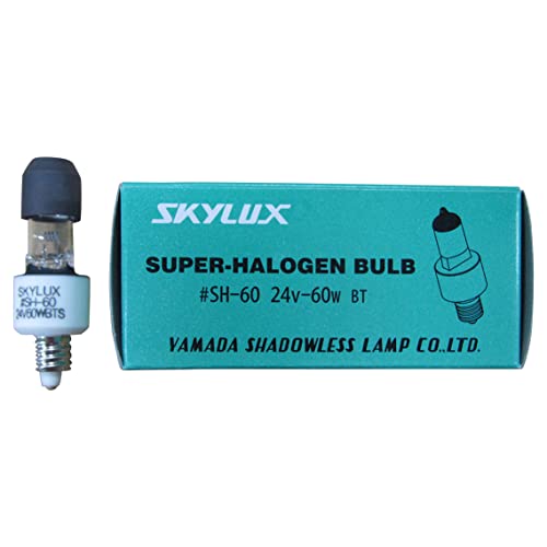 電球 SH60(24V-60W) 電球(照明灯用) ヘッドライト 双眼ルーペ