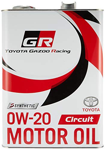 TOYOTA GAZOO Racing トヨタ純正 GR MOTOR OIL Circuit 0W-20 4L エンジンオイルの通販は
