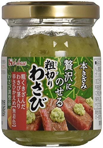 ハウス 本きざみ粗切りわさび 85g×4個