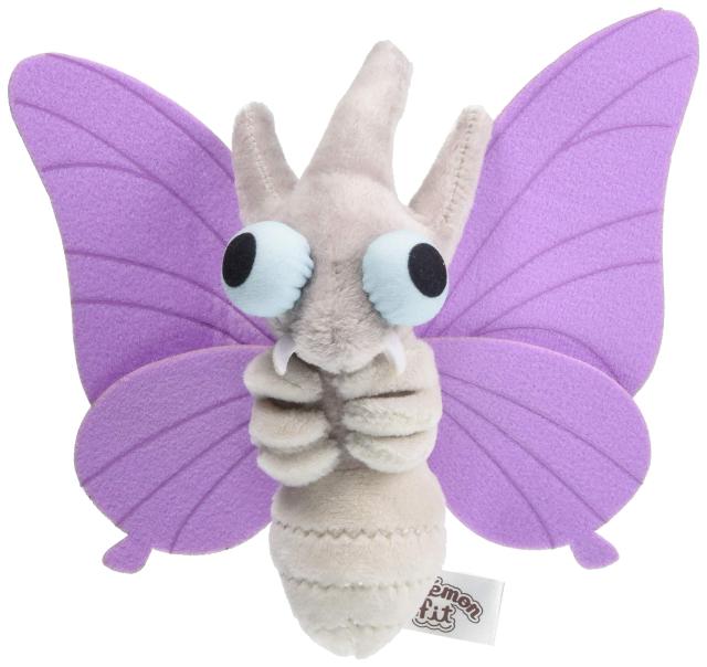 ポケモンセンターオリジナル ぬいぐるみ Pokemon fit モルフォン 6×18×19(H×W×D:cm)の通販は 5,385円