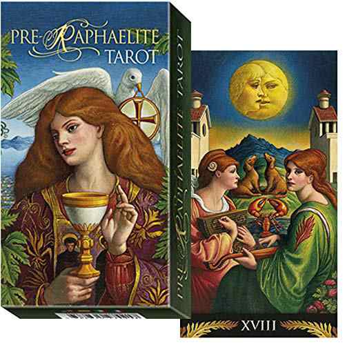 プリ-ラファライト タロット 日本語解説書付き Pre-raphaelite tarot