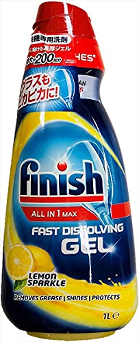 フィニッシュ　ジェル 食器洗浄機洗剤 レモン　１Ｌ