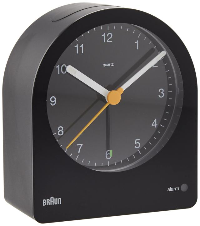 BRAUN／ブラウン Analog Alarm Clock BLACK【ブラック】BC22B