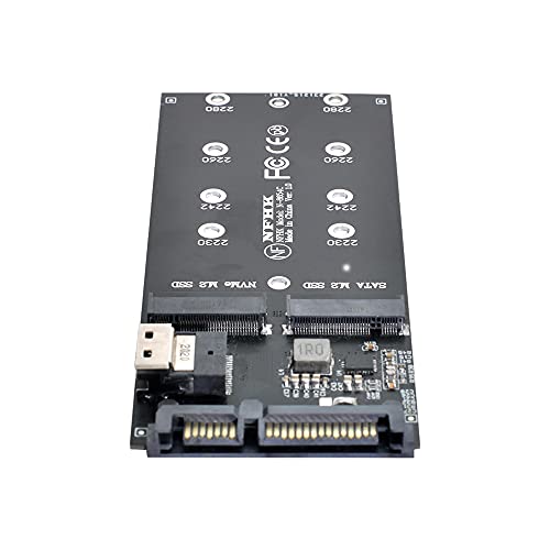 NFHK SF-8654 SF-8654 SSD NVME PCIe SSD SATAアダプタへのU2キットNGFF Mキーの通販は 4,672円