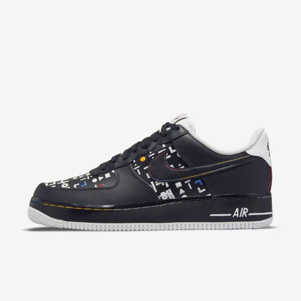 NIKE ナイキ スニーカー AIR FORCE 1 07 LV8 BLACK Hangul Day DO2704-010_2