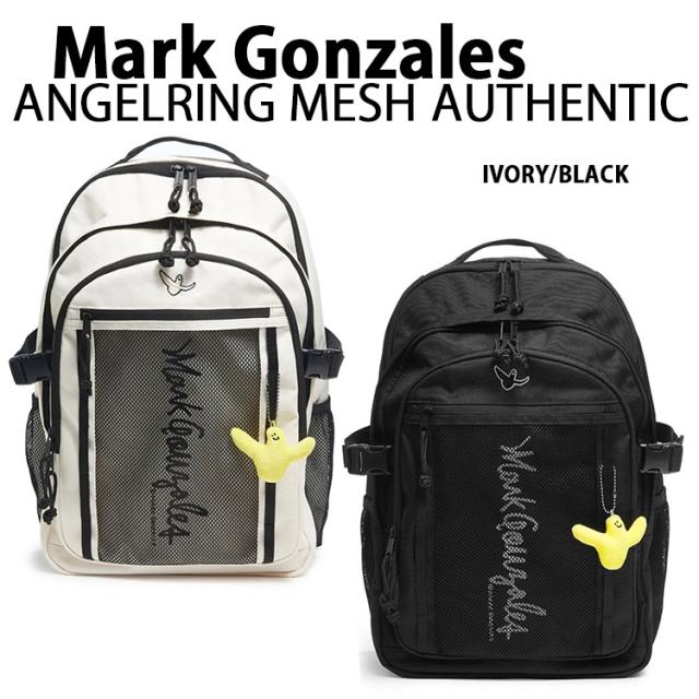Mark Gonzales マークゴンザレス バックパック 韓国ブランド ANGEL RING MESH AUTHENTIC BACKPACK デイパック リュックサック 通学バッグ Z255ABG030