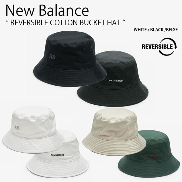 New Balance ニューバランス バケットハット REVERSIBLE COTTON BUCKET HAT リバーシブル ハット 帽子 メンズ ウィメンズ NBGDFS112