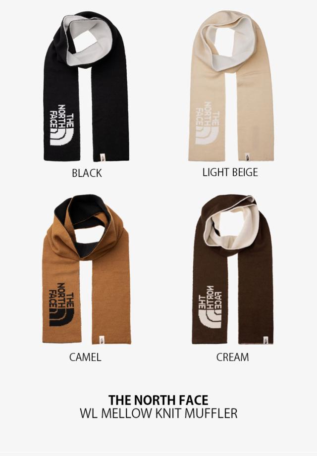 THE NORTH FACE ノースフェイス マフラー WL MELLOW KNIT MUFFLER ホワイトレーベル ニット マフラー メンズ レディース NA5IQ52J/K/L/M_1