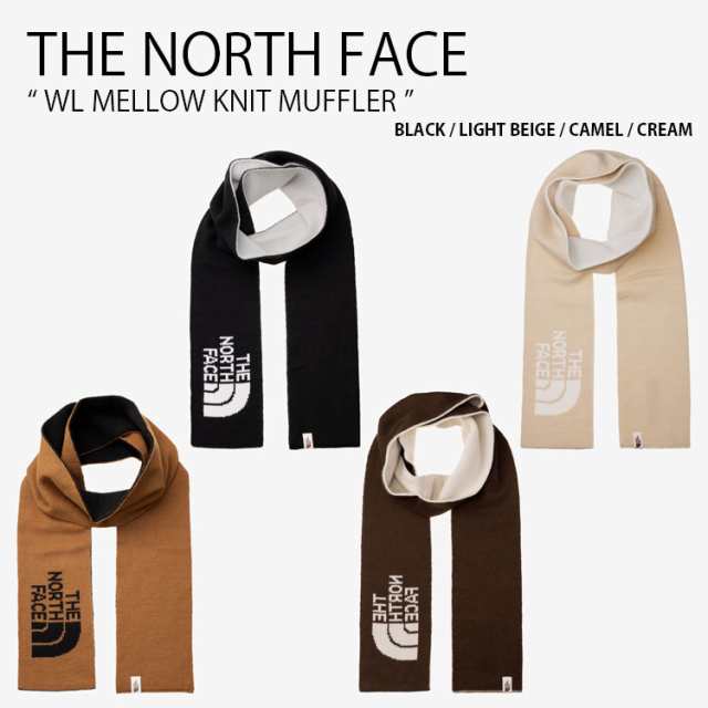 THE NORTH FACE ノースフェイス マフラー WL MELLOW KNIT MUFFLER ホワイトレーベル ニット マフラー メンズ レディース NA5IQ52J/K/L/M