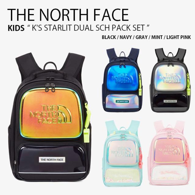 THE NORTH FACE ノースフェイス キッズ リュック K’S STARLIT DUAL SCH PACK SET リュックサック バッグ A4収納 子供用 NM2DR02R/S/T/U/Vの通販は