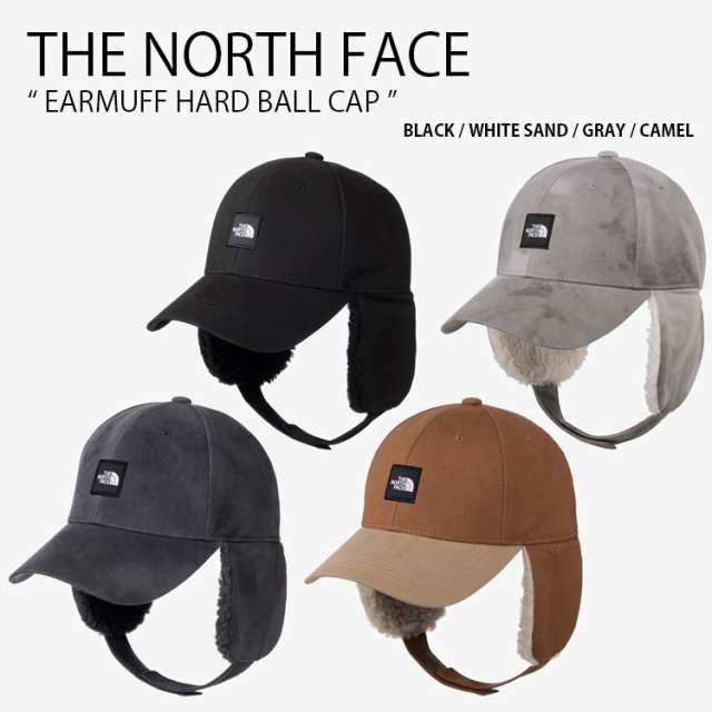 THE NORTH FACE ノースフェイス ベースボールキャップ EARMUFF HARD BALL CAP イヤーマフ ボール 帽子 メンズ レディース NE3CQ51J/K/L/M