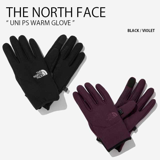 THE NORTH FACE ノースフェイス 手袋 UNI PS WARM GLOVE ユニ パワーストレッチ ウォーム グローブ てぶくろ 手ぶくろ ロゴ NJ3GN54A/B